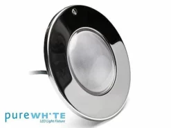 J&J Electronics PureWhite LED Pool Light HI Series | 120V Equivalent To 500W 30' Cord | LPL-F3W-120-30-P 21078