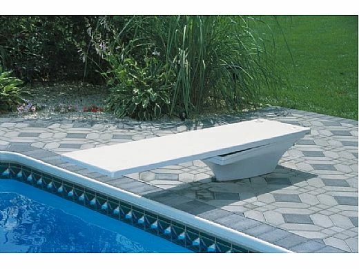 SR Smith Flyte-Deck II Stand And Fibre-Dive Board Complete | 6' Radiant White With White Tread | 68-209-7362 - Image 2