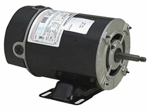 Emerson Replacement Threaded Shaft Thru-Bolt Pool Motor 1.5HP | 115V 48 Frame Low Amp Two Speed BN60 | SPL15FL2S