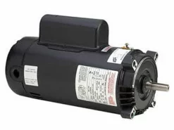 Emerson Replacement Keyed Shaft Pool Motor 1HP | 115/230V 56 Round Frame Full-Rated EB122 | B122
