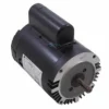Emerson Replacement Keyed Shaft ODP Pool Motor 2HP | 208-230V 56 Round Frame | Full-Rated Energy Efficient B808 | EB808 | ASB808