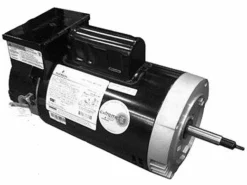 Emerson Replacement Threaded Shaft Pool Motor .75HP | 230V 56 Round Frame Full-Rated | Two Speed With Timer B2973T | EB2973HT