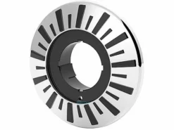 Brilliant Wonders 1.5" LED Light Faceplate Stainless Steel | White Accent | 25503-510-220