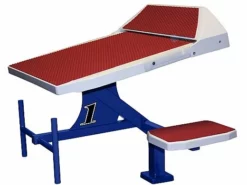 SR Smith Velocity Single Post Standard Starting Platform With TrueTread And Track Start | VELO-TS-TA