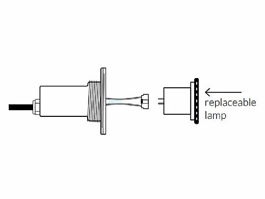 SR Smith Fiberglass White LED Underwater Pool Light | 5W 12V 30' Cord | FLED-W-FG-30 - Image 5