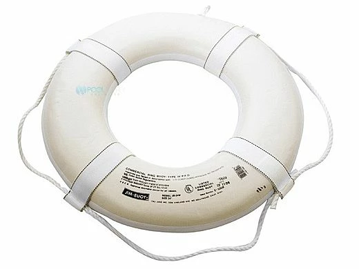 KEMP USA 20" Coast Guard Approved Ring Buoy | 10-206-WHI