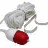 Kemp USA 60' Throw Rope With Float And Ring Buoy Holder | 10-222-60