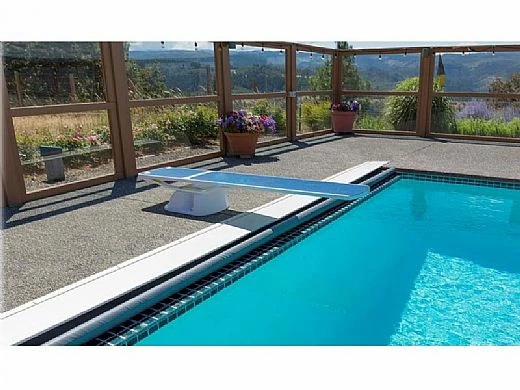 SR Smith Salt Pool Jump System With TrueTread Board Complete | 6' White With Blue Top Tread | 68-207-5762B - Image 4