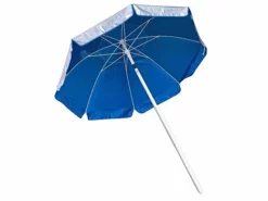 Kemps USA Wind Warrior Umbrella | Silver/ Pacific Blue | 12-003-S-PB