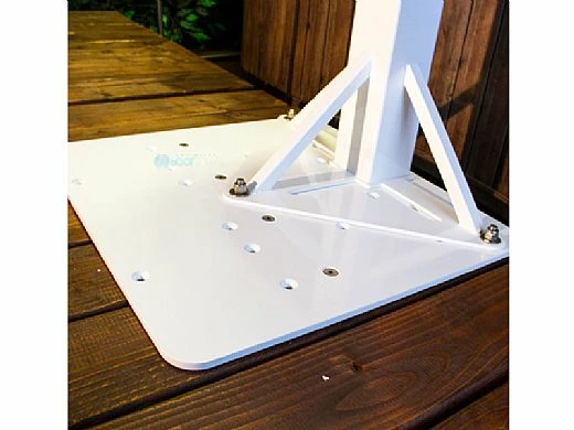 Aqua Creek Spa Lift Ultra | No Anchor | White Powder Coat With Blue Seat | F-005SLU - Image 5