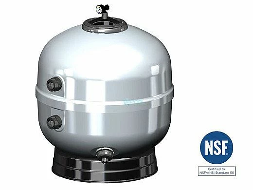 Fluidra USA 24" Aster Side Mount Hight Rate Sand Filter | 3.22 Sq. Ft. | 28342-S3