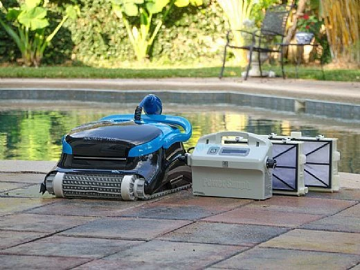 Maytronics Dolphin Nautilus CC Plus Inground Robotic Pool Cleaner With Caddy | 99996403-CADDY - Image 4