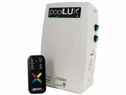 SR Smith PoolLUX Plus2 Dual Wireless Multi-Zone Lighting Control System With Remote | 120 Watt 120V Transformer | PLX-PL2