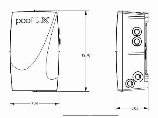 SR Smith PoolLUX Plus2 Dual Wireless Multi-Zone Lighting Control System With Remote | 120 Watt 120V Transformer | PLX-PL2 - Image 3