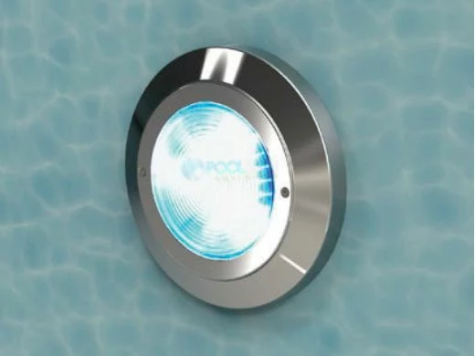 CCEI Lighting Plug-in-Pool System Noria PPM40 White Underwater LED Light | Stainless Steel Escutcheon | PF10R24A/I - Image 2