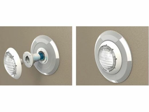 CCEI Lighting Plug-in-Pool System Adaptor And Escutcheon For Pentair, Hayward And Jacuzzi Niches | White | PF10R14U/W - Image 2