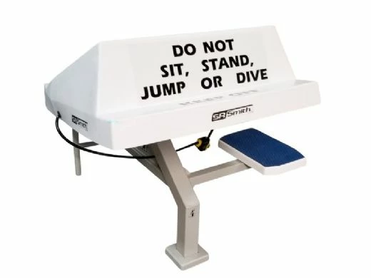 S.R. Smith Velocity Starting Block Cover With Lock | BLCVR-VELO-WHT-L - Image 2