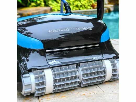 Maytronics Dolphin Nautilus CC Supreme WiFi Connected Robotic Pool Cleaner With Caddy | 99991083-CADDY - Image 12