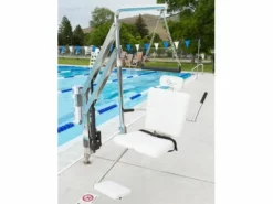 Spectrum Aquatics Traveler Long Reach BP 350 ADA Compliant Pool Lift | 54129