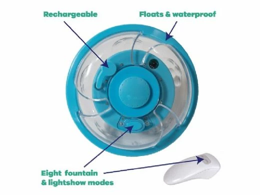 GAME Underwater Light Show & Fountain Floating Light With Remote | 23600 - Image 5