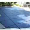 GLI 12-Year Secur-A-Pool Mesh Safety Cover | Rectangle 12' X 24' Blue | 201224RESAPBLU