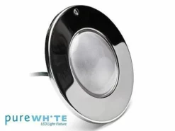 J&J Electronics PureWhite LED Pool Light HI Series | 120V Warm White Equivalent To 500W 30' Cord | LPL-F3W-120-30-P27 21147