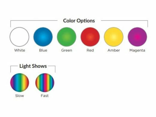 S.R.Smith KeloXL Color RGB LED Pool Light | 38W 12V 80' Cord | White Trim Plate | KLED-C-XL-80 - Image 2