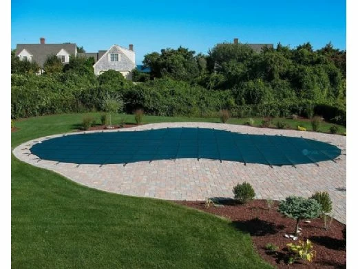 Merlin SmartMesh 15-Year Mesh Safety Cover | Rectangle 12' X 20' | No Step | Tan | 78M-T-TN - Image 5