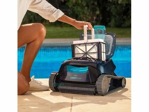 Maytronics Dolphin Liberty 200 Cordless Robotic Pool Cleaner With Magnetic Connect | 99998100-US - Image 6