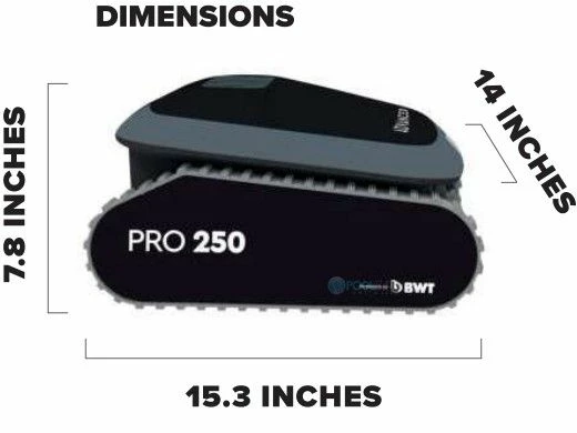 BWT Advanced Pro Line 150 Robotic Cleaner | Up To 40' Pool Size | 53' Cord Length | BWTRU2NNOY0S1 P70 - Image 2