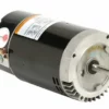 Replacement C-Flanged Keyed & Threaded Shaft Pool Motor | 1HP 115/208-230V 56C | Premium Energy Efficient | ASB653