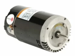 Replacement C-Flanged Keyed & Threaded Shaft Pool Motor | 1HP 115/208-230V 56C | Premium Energy Efficient | ASB653