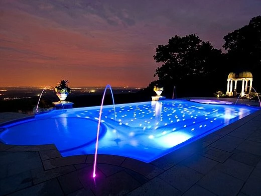 SR Smith LED Color Light Streams Large Laminar | 12V 100' Cable | CLSLL