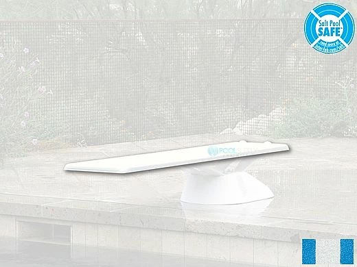 SR Smith Edge AquaBoard 4-Hole Diving Board 6' Blue With White Top Tread | EDGE6BW