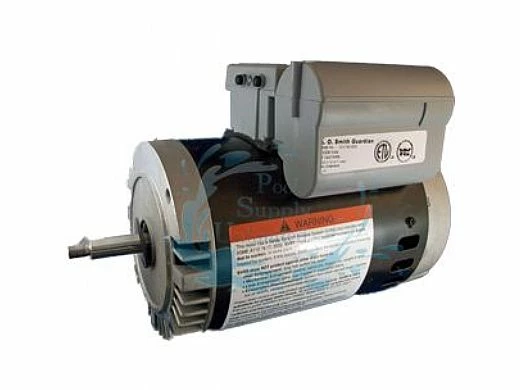 A.O. Smith GUARDIAN Round Frame Threaded Shaft Motor | 1HP, 115/230V | BG128A