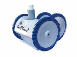 Hayward Poolvergneugen PoolCleaner 4-Wheel Suction Side Cleaner | White Blue Model | W3PVS40JST