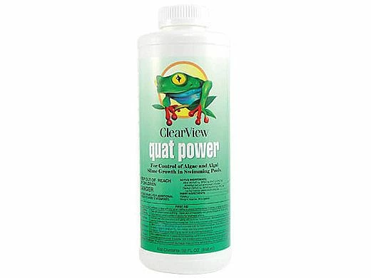 ClearView Quat Power Algaecide | 32 Oz | CVLQPQT12
