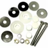 SR Smith Board Mounting Kit White 2-Bolt Boards | 6', 8', 10' Boards | 67-209-911-SS