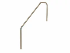 SR Smith 3 Bend 4' Sealed Steel Handrail |Taupe Color | 304 Grade | .049 Wall Residential | 3HR-4-049-VT
